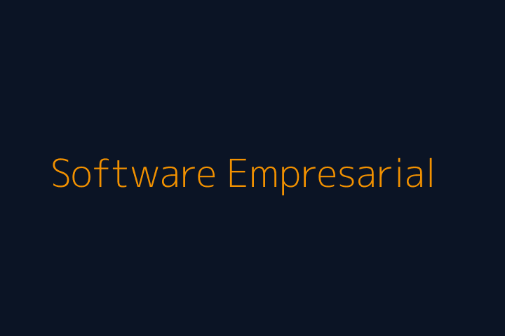 Software empresarial