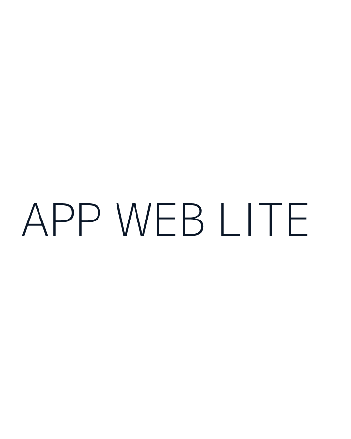 App Web Lite