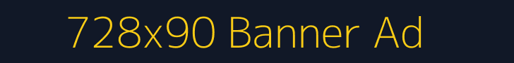 728x90 banner ad