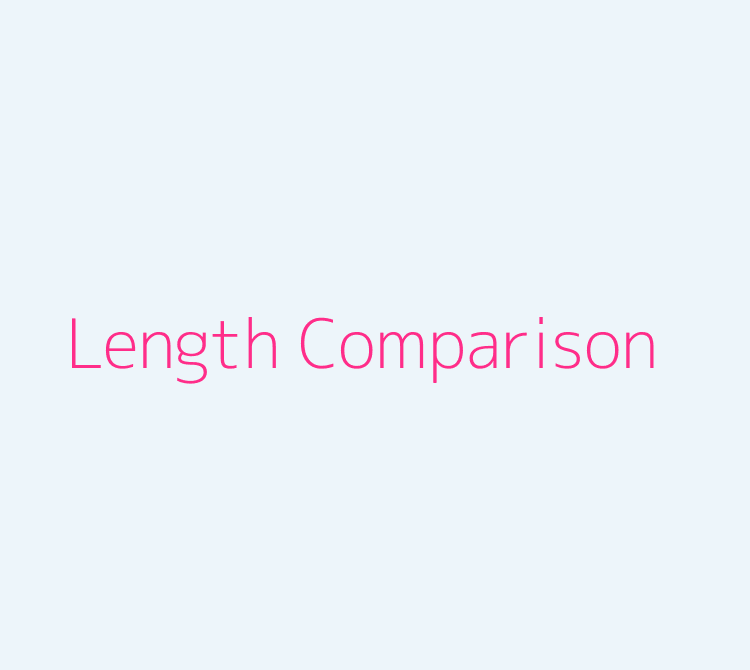 Length size comparison