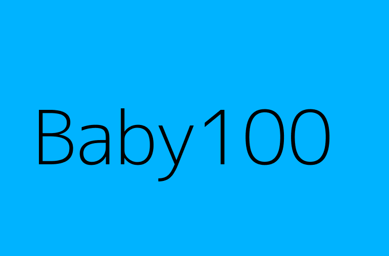 Baby100+