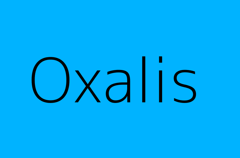 Oxalis