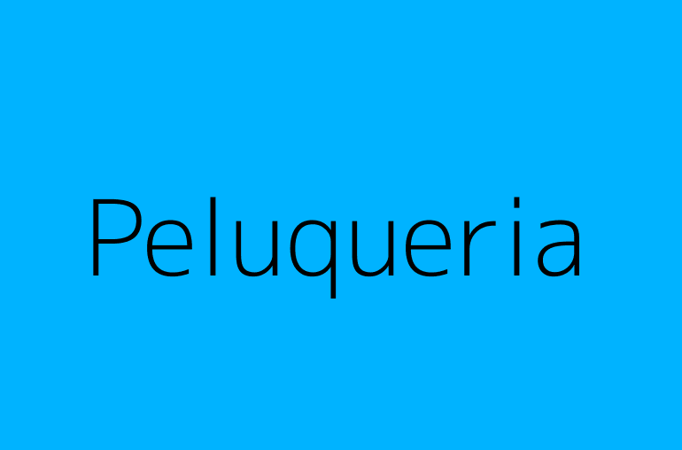 Peluqueria