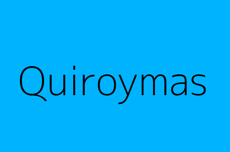 Quiroymas