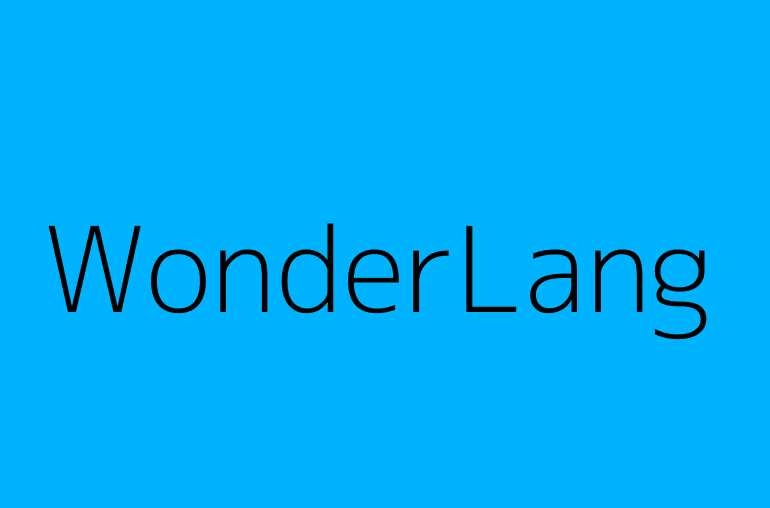 WonderLang