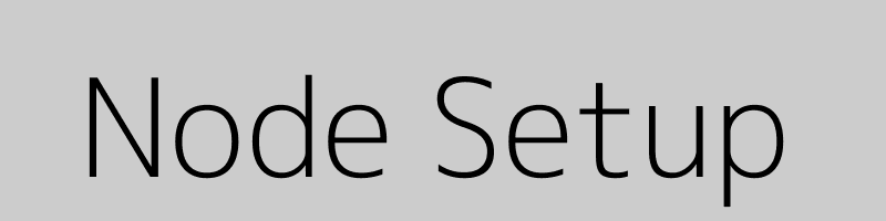 Node-setup