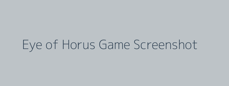 Eye of Horus Slot Game