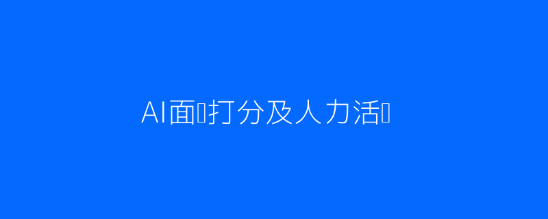 配图：HR用AI面试打分界面