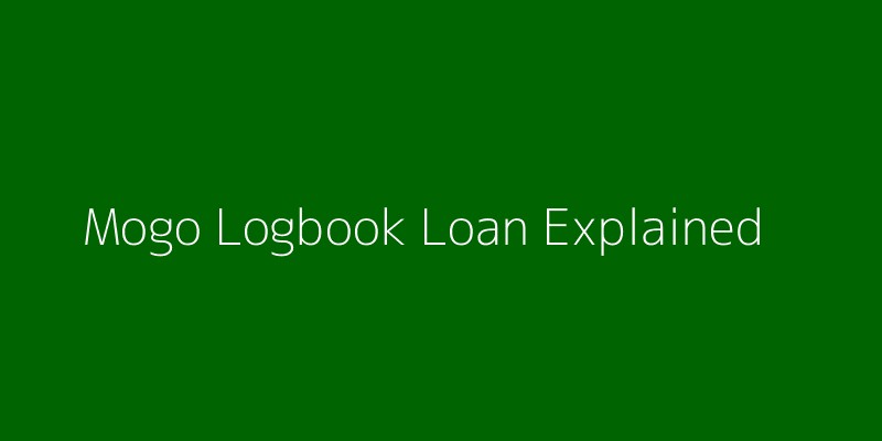 Mogo logbook loan