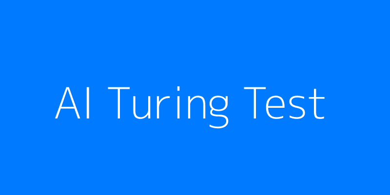 AI Passes Turing Test