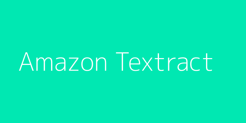 Amazon Textract