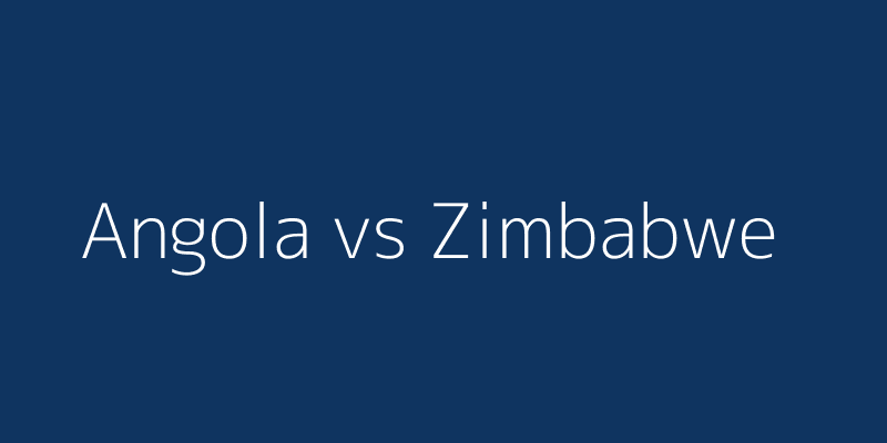 Angola vs Zimbabwe