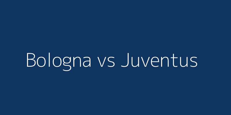 Bologna vs Juventus