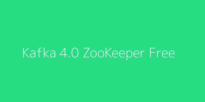 Kafka 4.0 Features