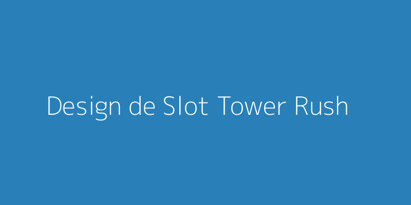 Capture d'écran du slot Tower Rush