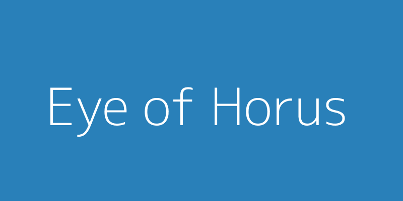 Eye of Horus Slot Game