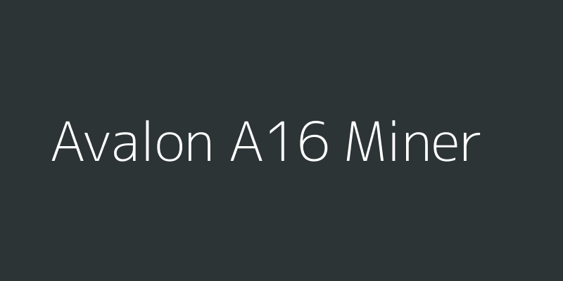 Avalon A16