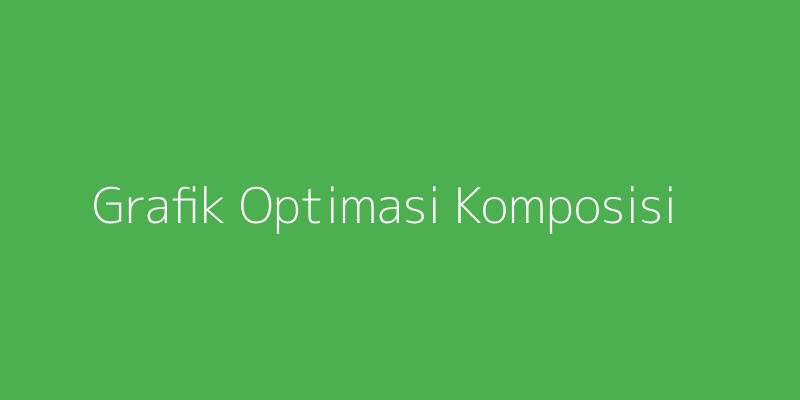 Grafik optimasi komposisi