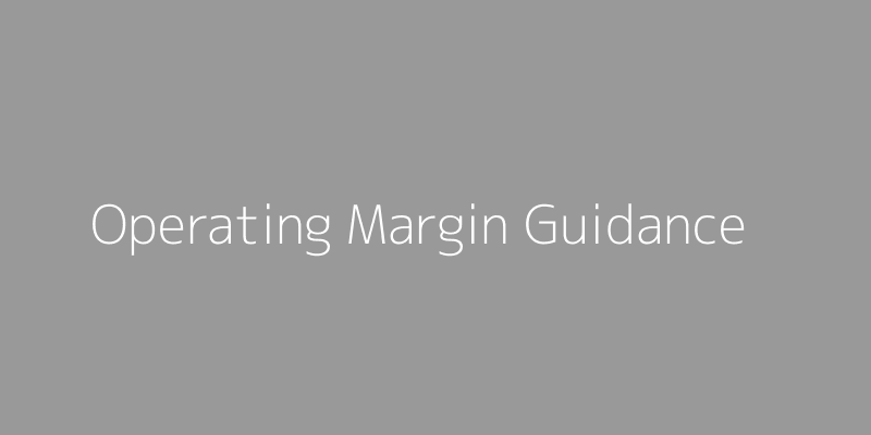 Operating Margin guidance