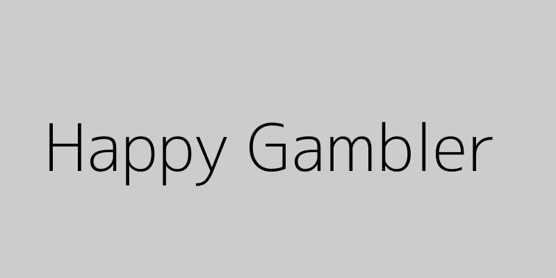 Happy Gambler with Winnings