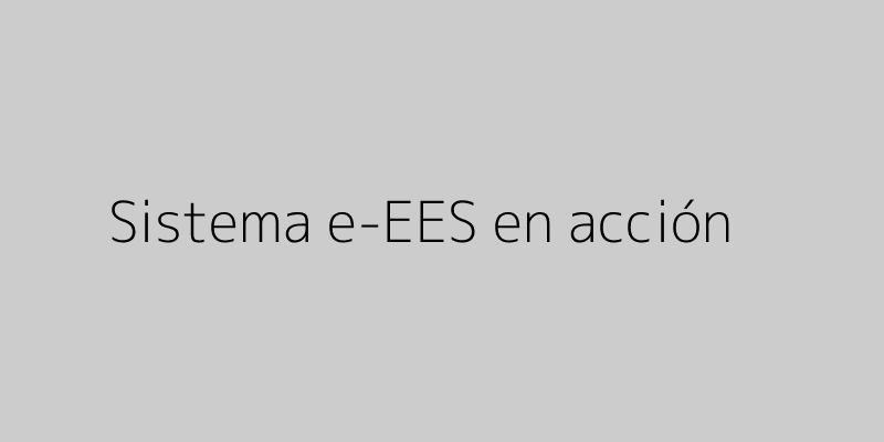 Ilustración del sistema e-EES en operación