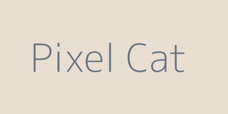 How to Draw a Pixel Cat