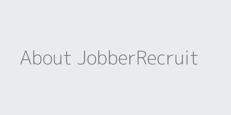 About JobberRecruit