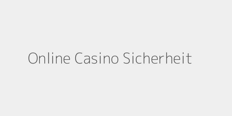 Sichere Online-Casino Plattform