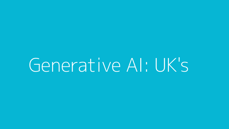Generative AI: Transforming the UK's Creative Industries