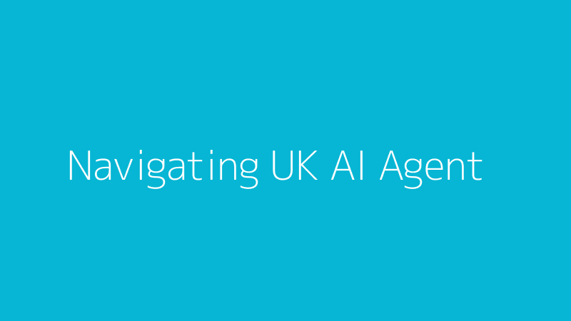 Navigating the UK AI Agent Landscape
