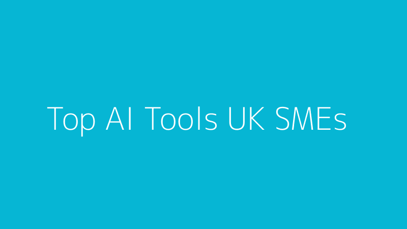 Top 5 AI Budgeting Tools to Empower UK SMEs