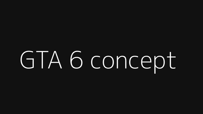 GTA 6 városi éjszakai koncepciókép