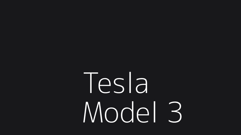 Tesla Model 3