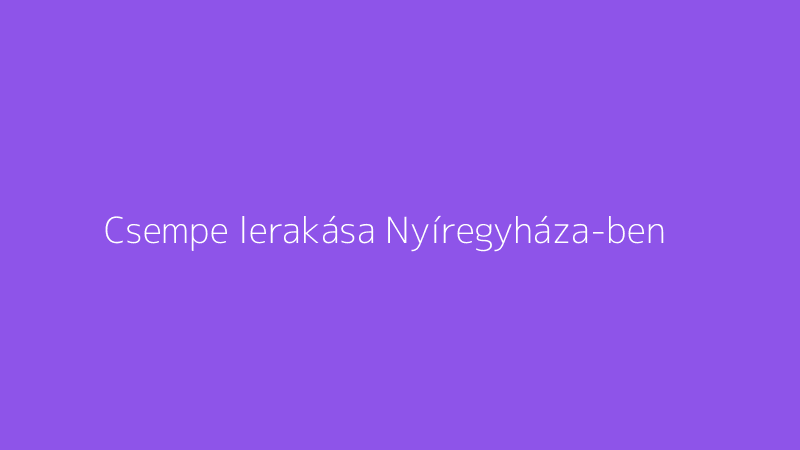 Csempe lerakása Nyíregyháza-ben