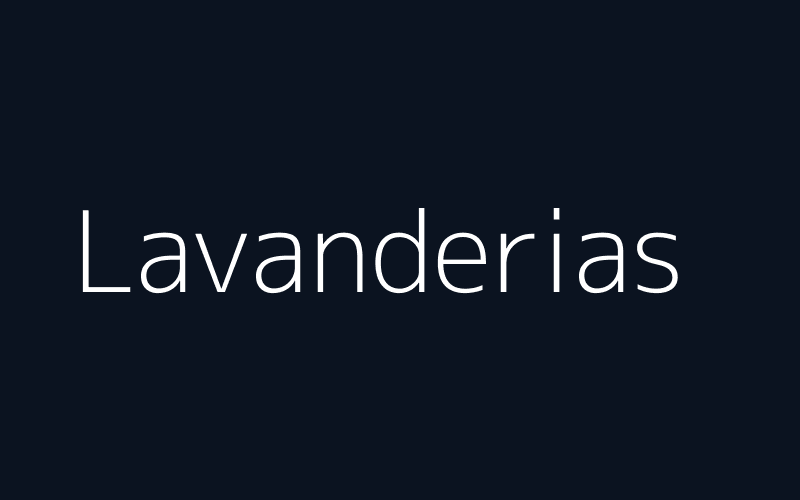 Lavanderías