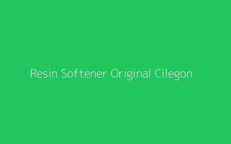 Resin Softener Original Cilegon