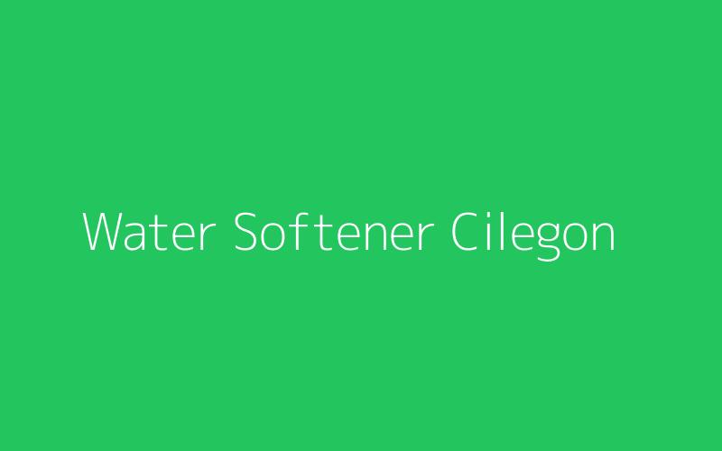 Water Softener Cilegon