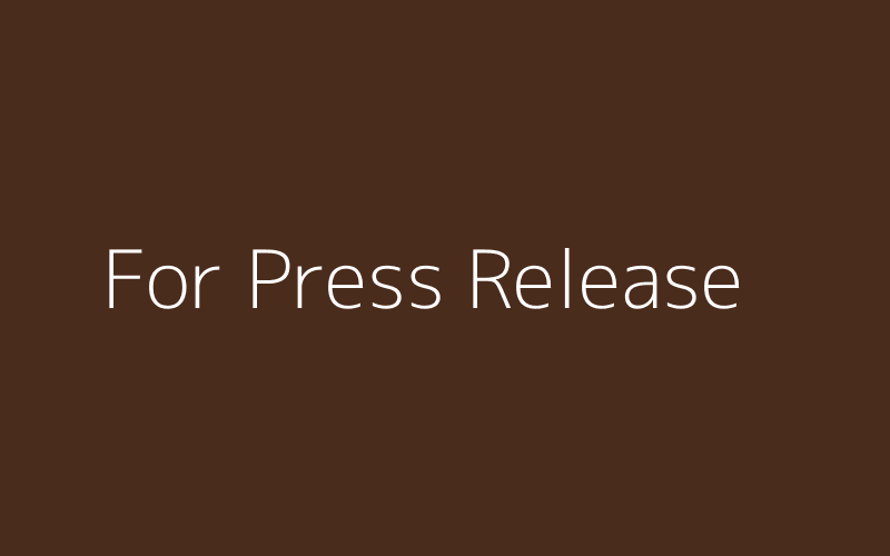 For Press Release