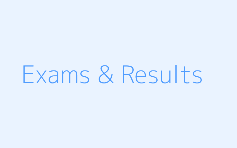 exam and result screenshot for school management system