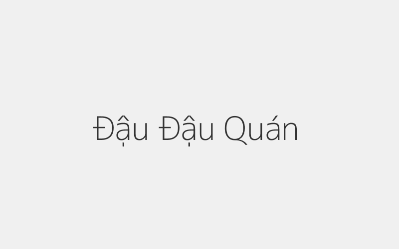 Đậu Đậu Quán