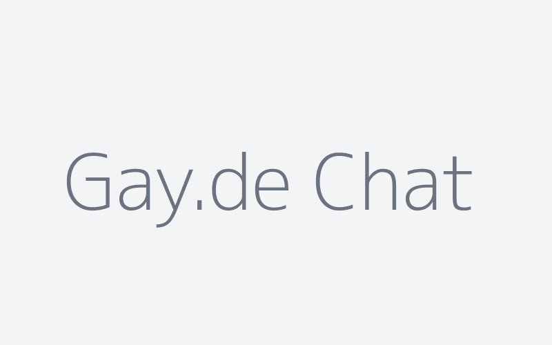 Gay.de Chat-Interface mit Echtzeit-Messaging und Community-Features