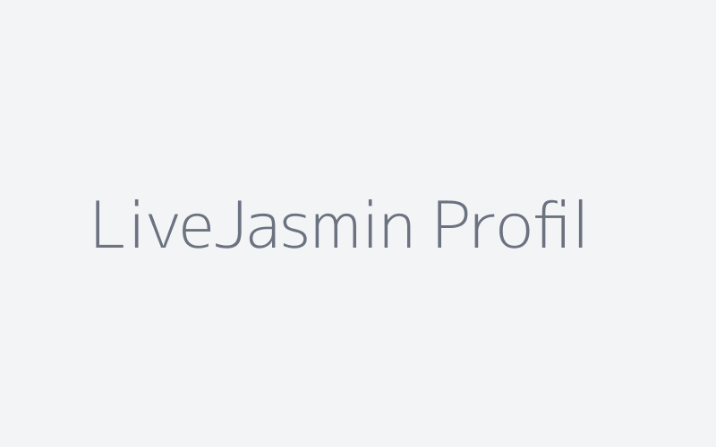 LiveJasmin Profil-Interface mit diskreten Kontaktmöglichkeiten