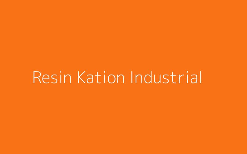 Resin Kation Industrial