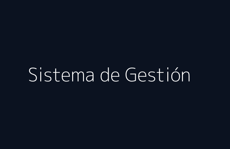 Sistema gestión