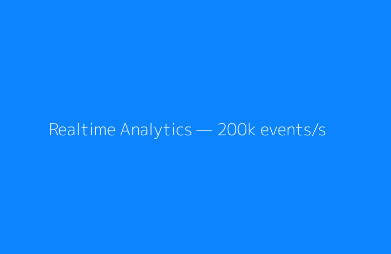Real‑time analytics