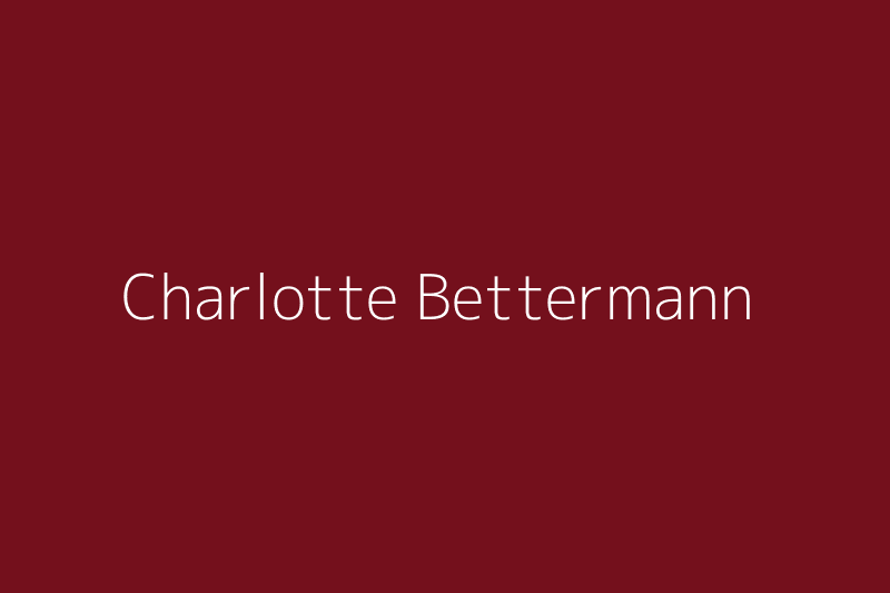 Charlotte Bettermann