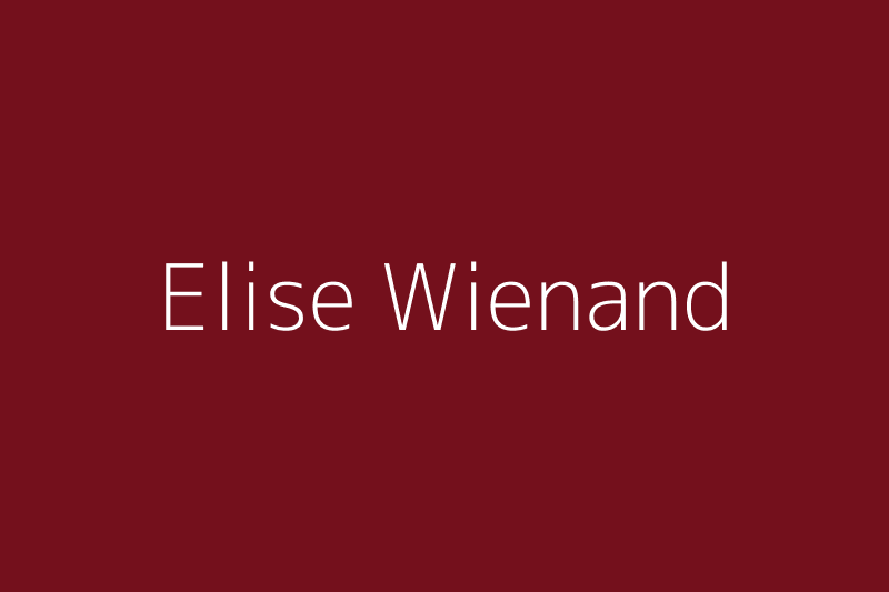 Elise Wienand