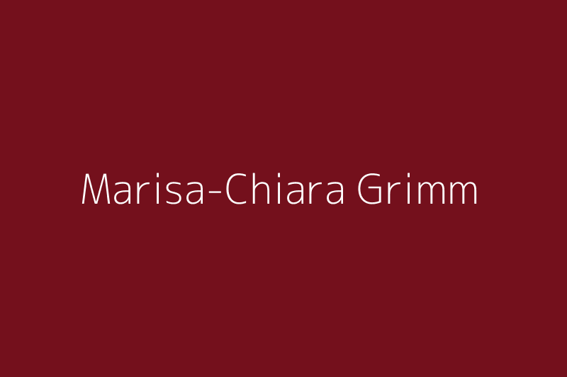 Marisa-Chiara Grimm
