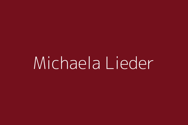 Michaela Lieder
