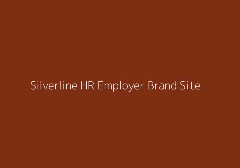 Silverline HR Employer Brand Site thumbnail